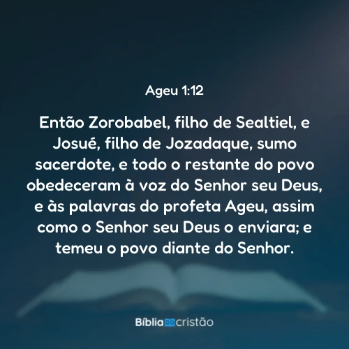 Ageu 1:12