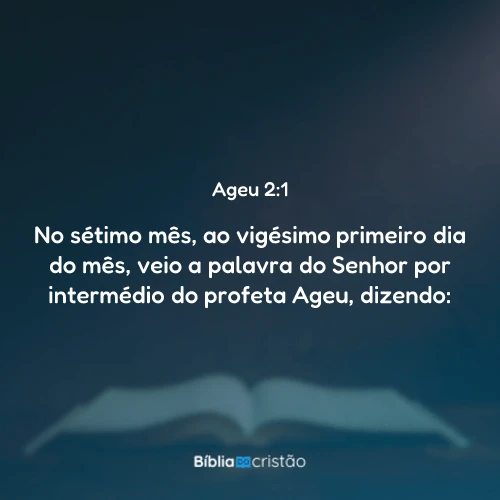 Ageu 2:1