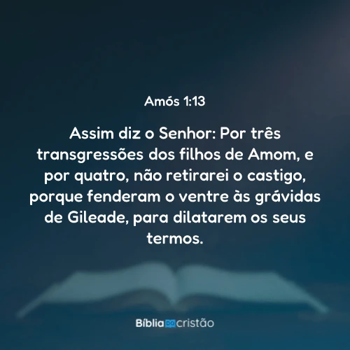 Amós 1:13