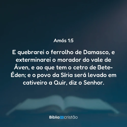 Amós 1:5