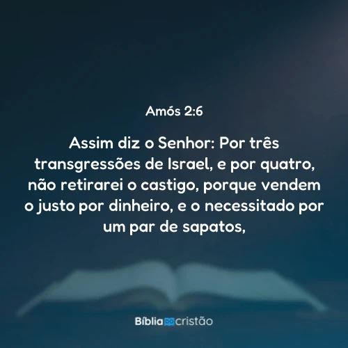 Amós 2:6
