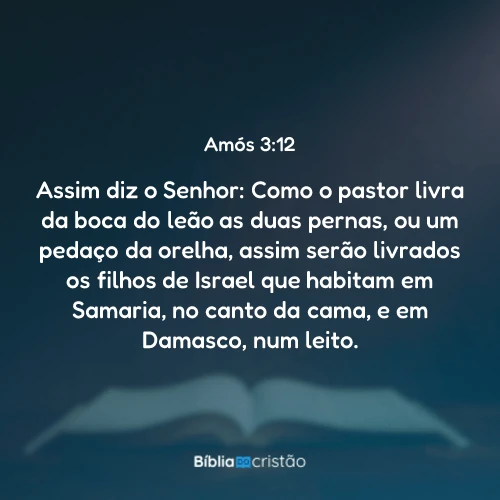 Amós 3:12