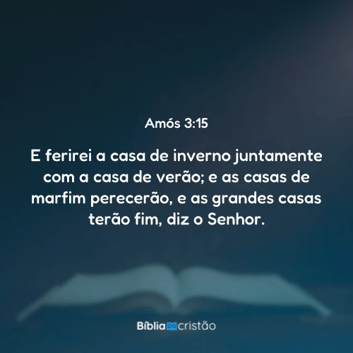 Amós 3:15