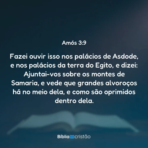 Amós 3:9