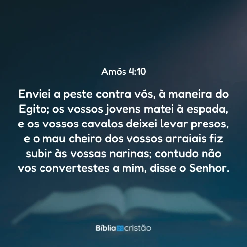 Amós 4:10