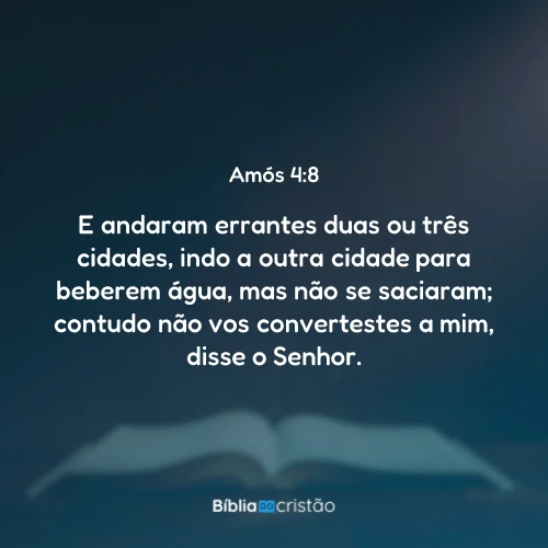 Amós 4:8