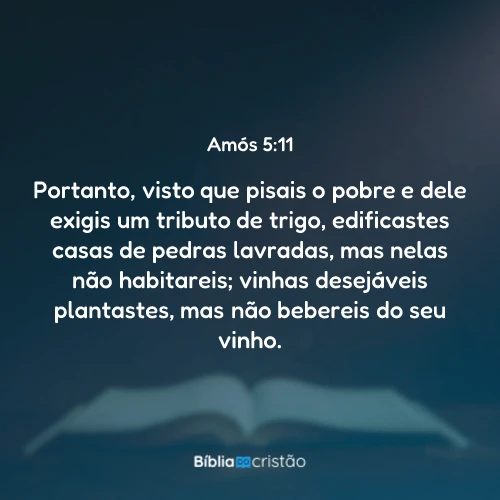 Amós 5:11