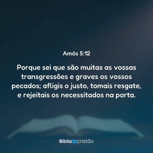 Amós 5:12