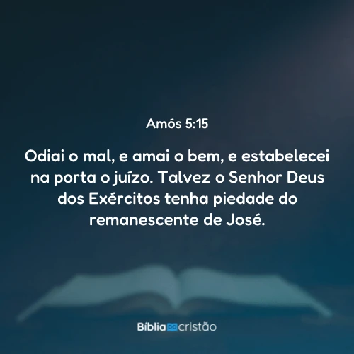 Amós 5:15