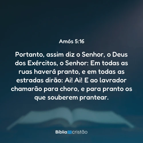 Amós 5:16