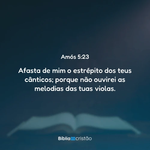 Amós 5:23
