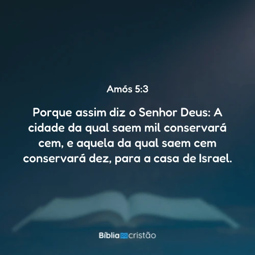 Amós 5:3