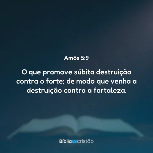 Amós 5:9