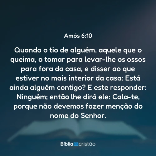 Amós 6:10