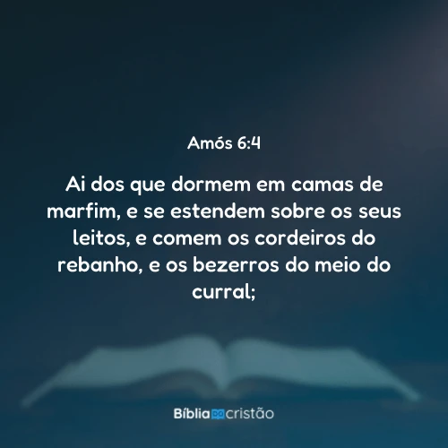 Amós 6:4