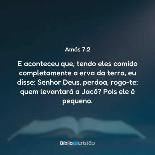 Amós 7:2