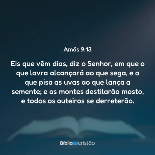Amós 9:13