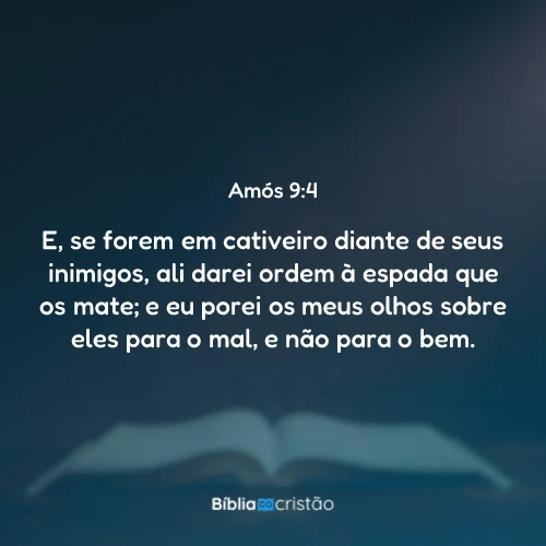 Amós 9:4