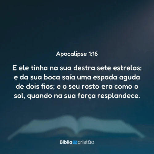 Apocalipse 1:16