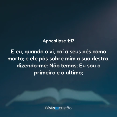 Apocalipse 1:17