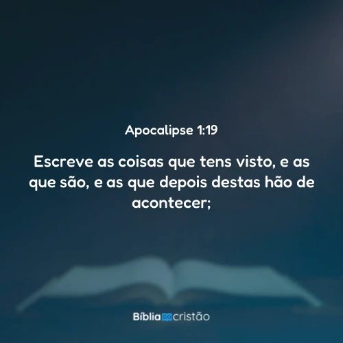 Apocalipse 1:19