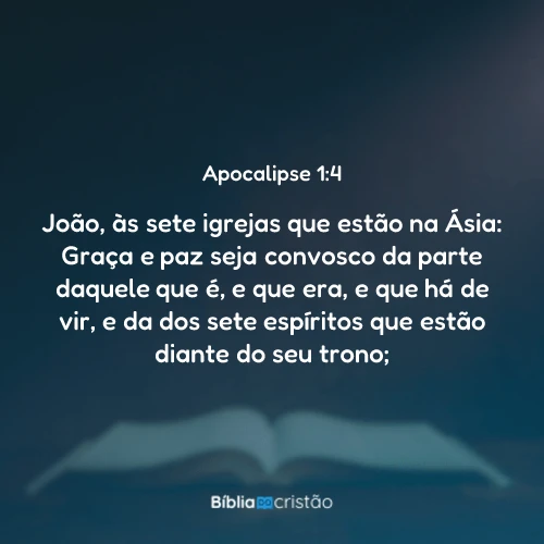 Apocalipse 1:4