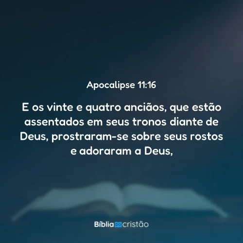 Apocalipse 11:16