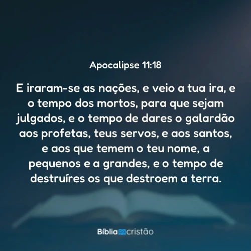 Apocalipse 11:18