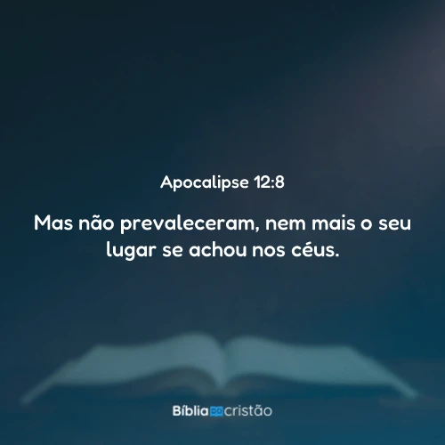 Apocalipse 12:8