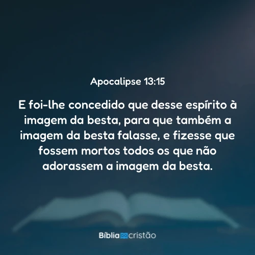 Apocalipse 13:15