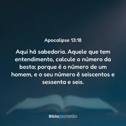 Apocalipse 13:18