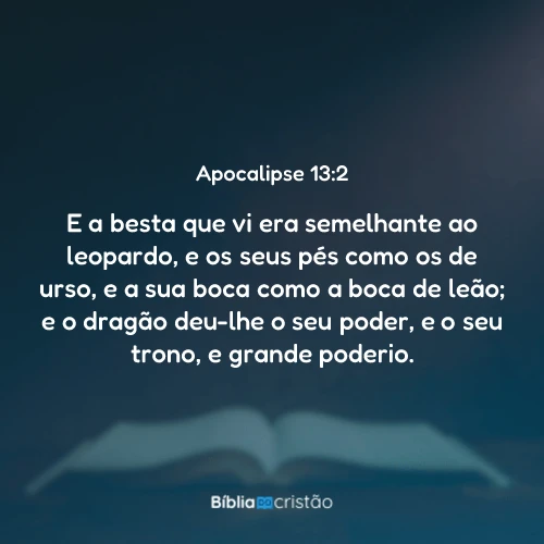 Apocalipse 13:2