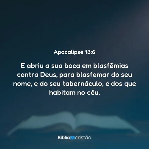 Apocalipse 13:6