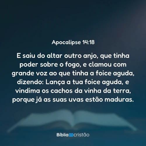 Apocalipse 14:18