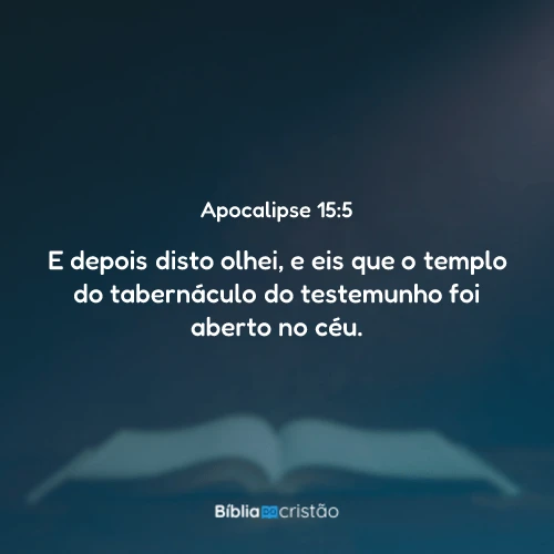 Apocalipse 15:5