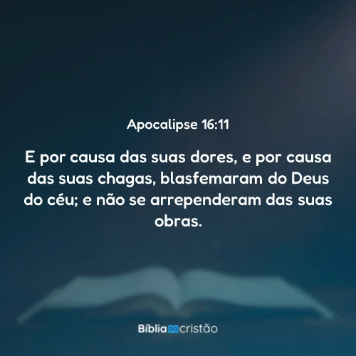 Apocalipse 16:11
