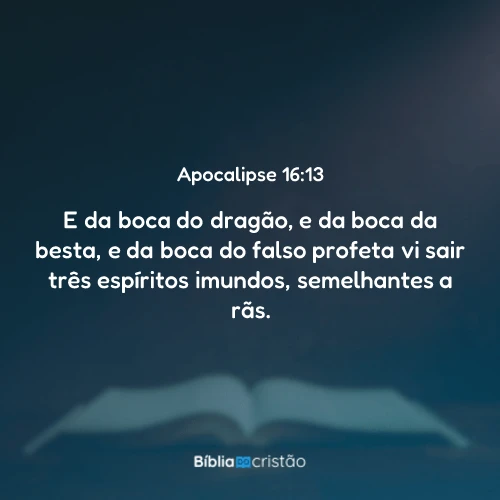 Apocalipse 16:13