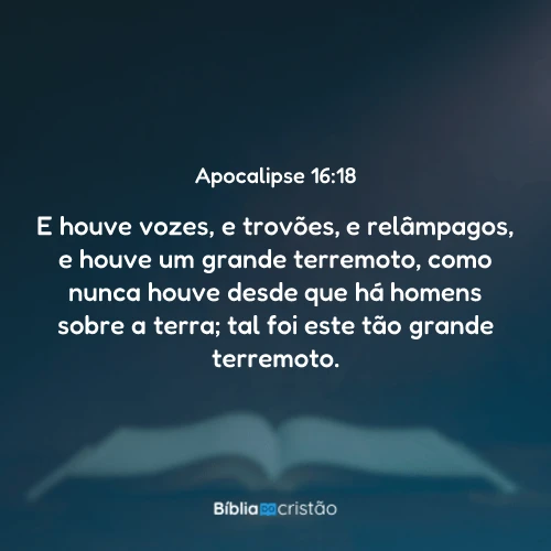 Apocalipse 16:18