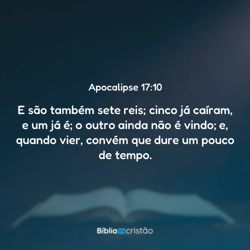 Apocalipse 17:10