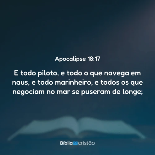 Apocalipse 18:17