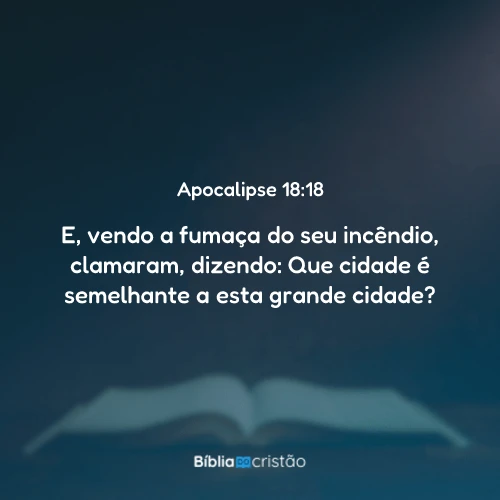Apocalipse 18:18