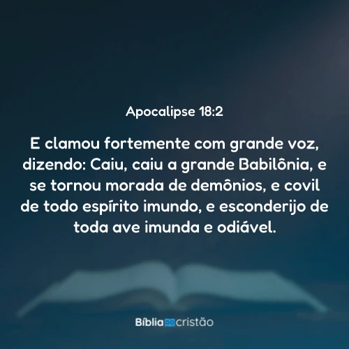 Apocalipse 18:2