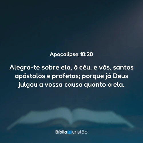 Apocalipse 18:20