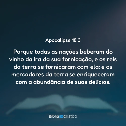 Apocalipse 18:3