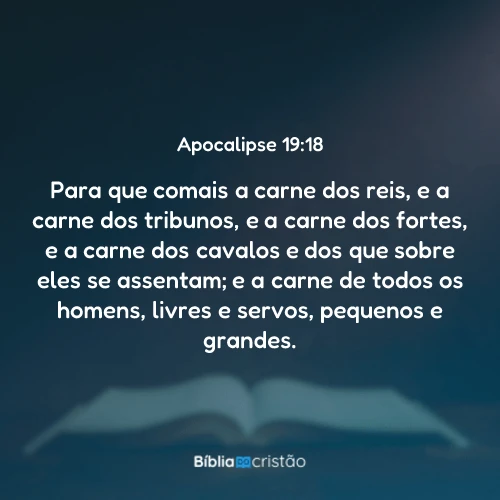 Apocalipse 19:18