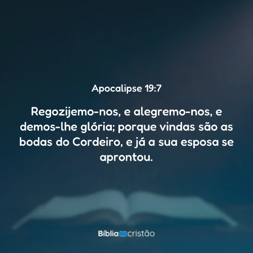 Apocalipse 19:7