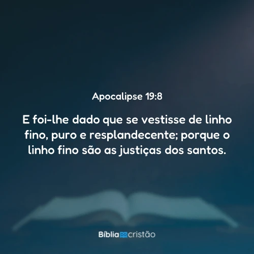 Apocalipse 19:8