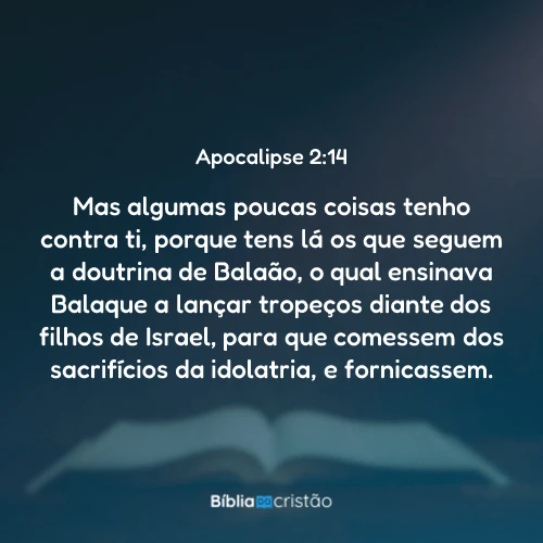 Apocalipse 2:14