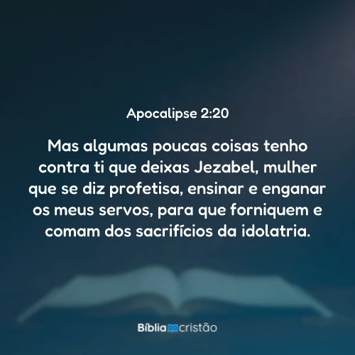 Apocalipse 2:20