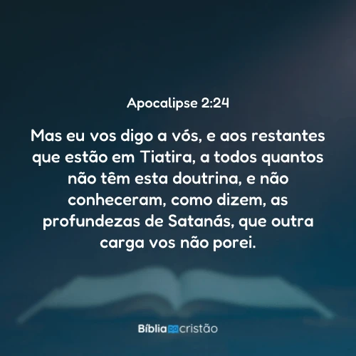Apocalipse 2:24
